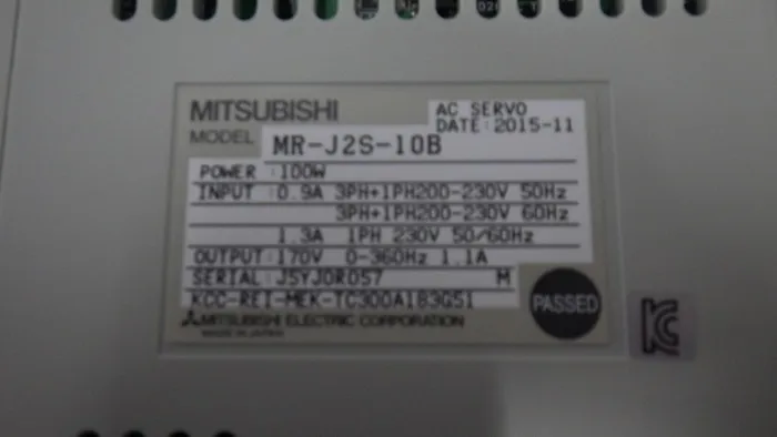 미쓰비시 전기 MR-J2S-10B AC 서보 드라이버 상세 이미지 - ASKINDEX 코리아