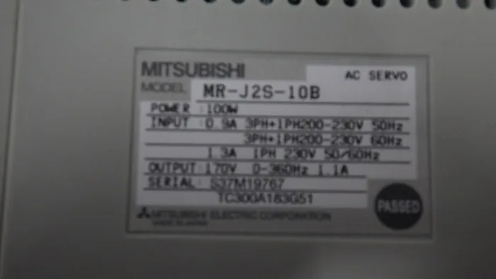 미쓰비시 전기 MR-J2S-10B AC 서보 드라이버 상세 이미지 - ASKINDEX 코리아