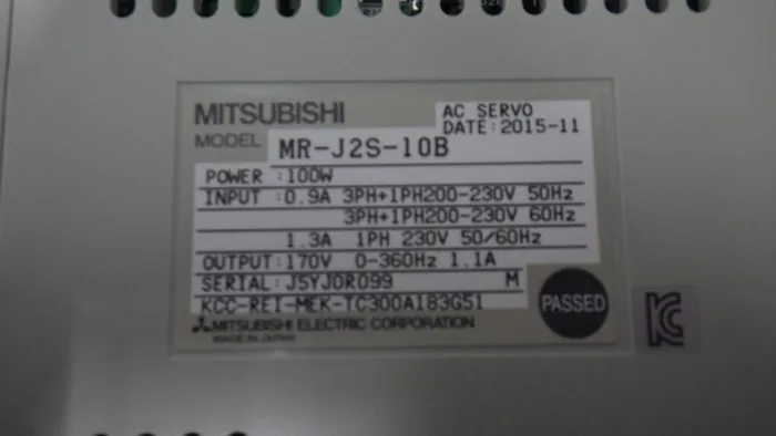 미쓰비시 전기 MR-J2S-10B AC 서보 드라이버 상세 이미지 - ASKINDEX 코리아