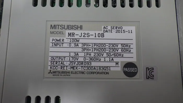 미쓰비시 전기 MR-J2S-10B AC 서보 드라이버 상세 이미지 - ASKINDEX 코리아