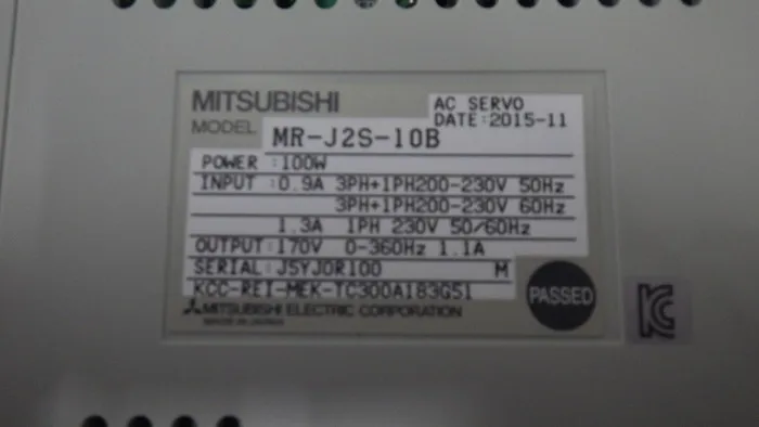 미쓰비시 전기 MR-J2S-10B AC 서보 드라이버 상세 이미지 - ASKINDEX 코리아