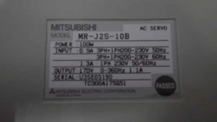 미쓰비시 전기 MR-J2S-10B AC 서보 드라이버 상세 이미지 - ASKINDEX 코리아