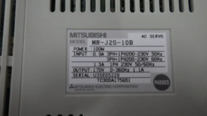미쓰비시 전기 MR-J2S-10B AC 서보 드라이버 상세 이미지 - ASKINDEX 코리아