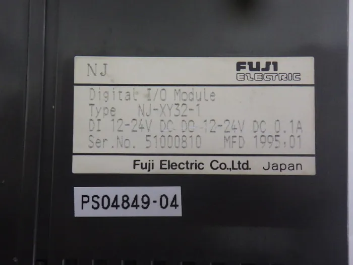 Fuji Electric NJ-XY32-1 Digital Input/Output Module Detail Image - ASKINDEX Korea