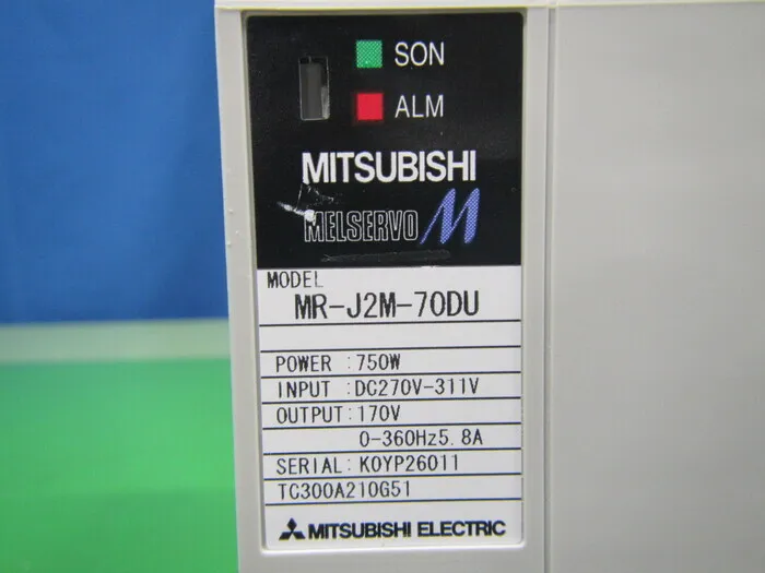 미쓰비시 전기 MR-J2M-70DU 서보 드라이버 상세 이미지 - ASKINDEX 코리아