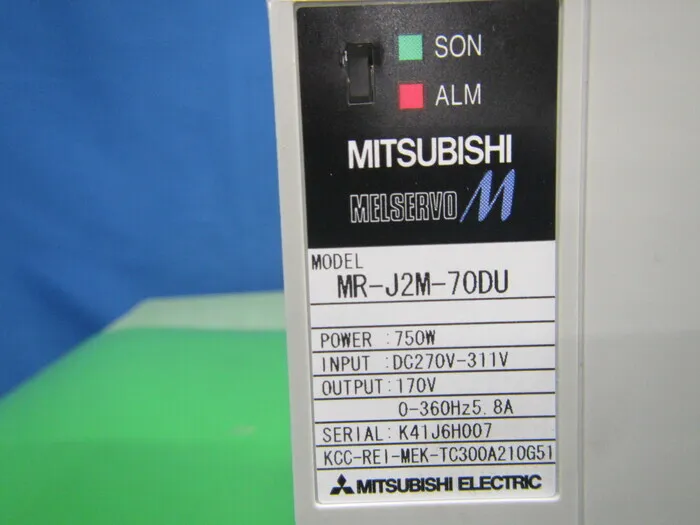 미쓰비시 전기 MR-J2M-70DU 서보 드라이버 상세 이미지 - ASKINDEX 코리아
