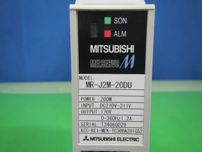 미쓰비시 전기 MR-J2M-20DU 서보 드라이버 상세 이미지 - ASKINDEX 코리아