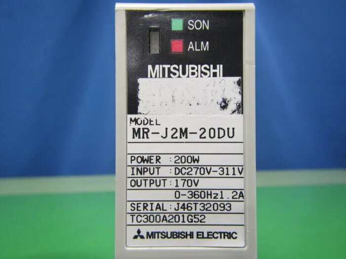 미쓰비시 전기 MR-J2M-20DU 서보 드라이버 상세 이미지 - ASKINDEX 코리아