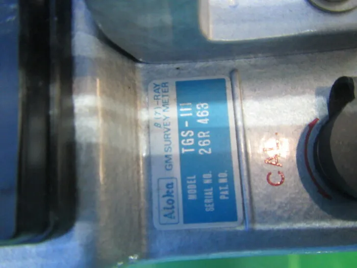 Aloka TGS-III Survey meter (GM type) Detail Image - ASKINDEX Korea