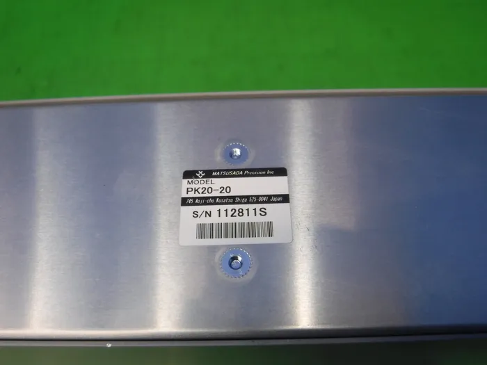 Matsusada Precision PK20-20 DC power supply Detail Image - ASKINDEX Korea