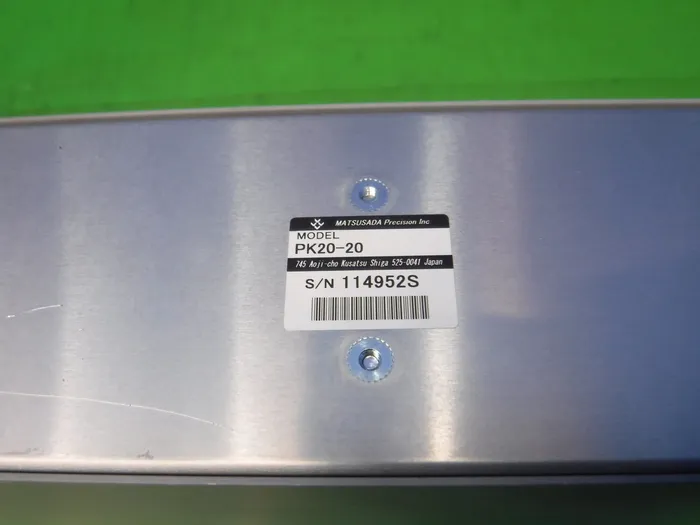 Matsusada Precision PK20-20 DC power supply Detail Image - ASKINDEX Korea