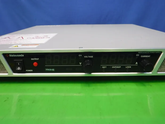 Matsusada Precision PRK30-53 DC power supply Detail Image - ASKINDEX Korea