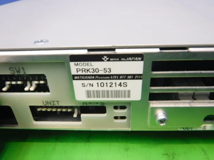 Matsusada Precision PRK30-53 DC power supply Detail Image - ASKINDEX Korea