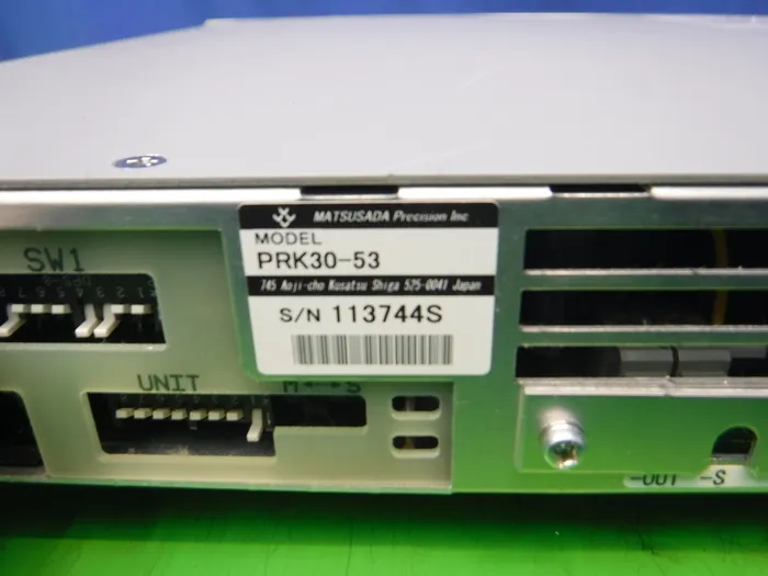 Matsusada Precision PRK30-53 DC power supply Detail Image - ASKINDEX Korea