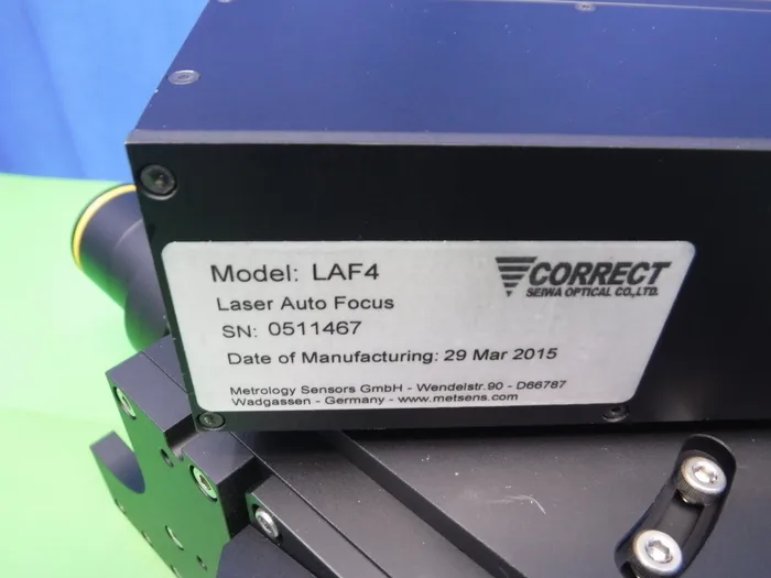 Seiwa Optical LAF4 Laser autofocus (for industrial microscopes) Detail Image - ASKINDEX Korea