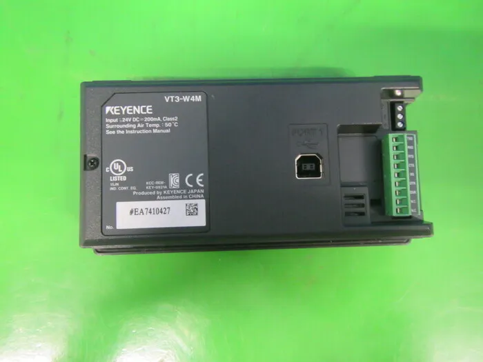 Keyence VT3-W4M 터치 패널 상세 이미지 - ASKINDEX 코리아