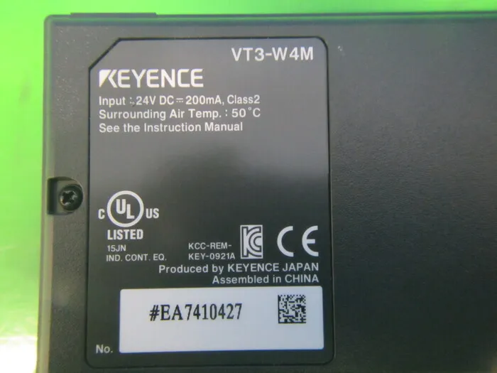 Keyence VT3-W4M 터치 패널 상세 이미지 - ASKINDEX 코리아