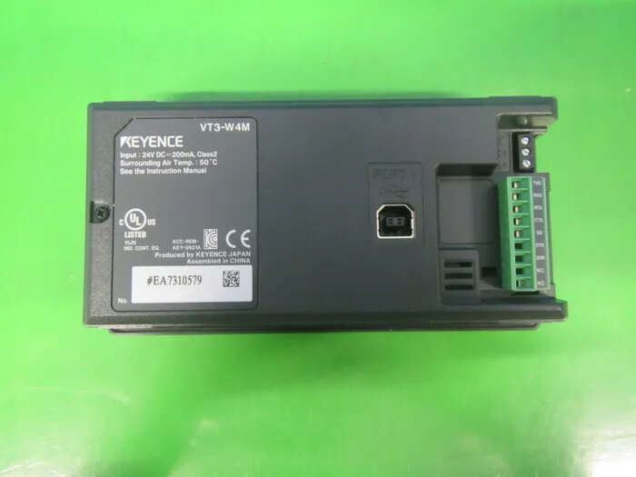 Keyence VT3-W4M 터치 패널 상세 이미지 - ASKINDEX 코리아
