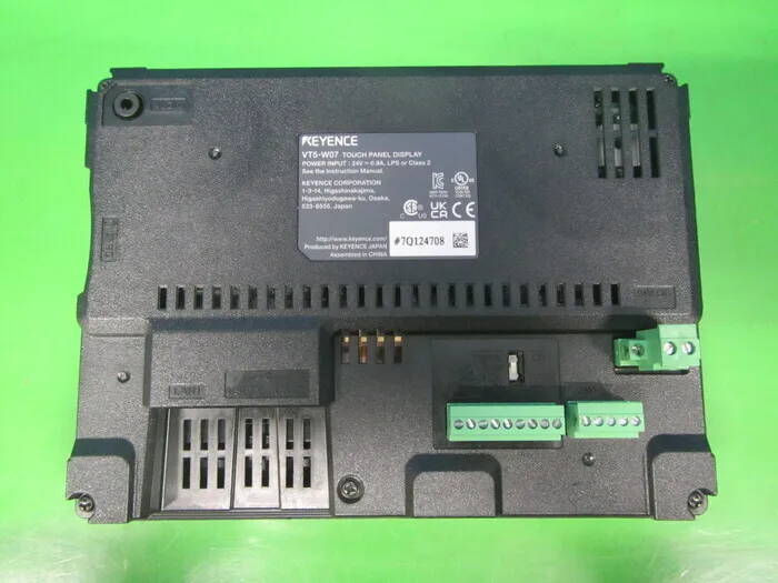 Keyence VT5-W07 터치 패널 상세 이미지 - ASKINDEX 코리아