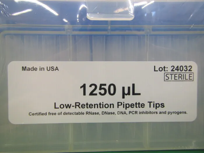 Nichiryo 00-LRT-F1250RB Low Retention Filter Tip Detail Image - ASKINDEX Korea