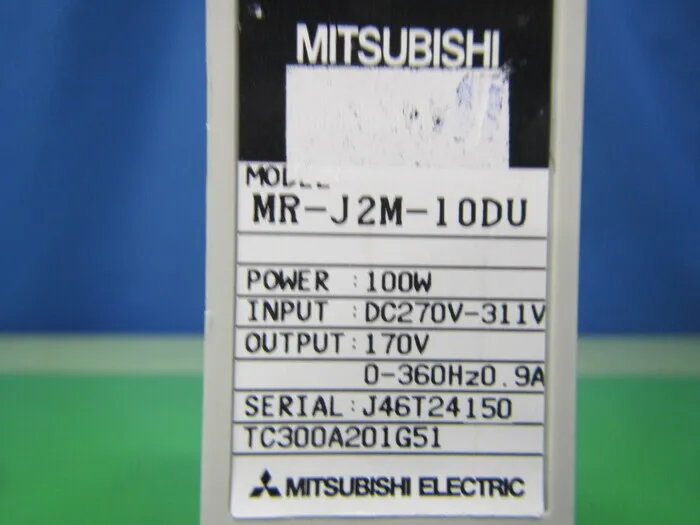 미쓰비시 전기 MR-J2M-10DU 서보 드라이버 상세 이미지 - ASKINDEX 코리아