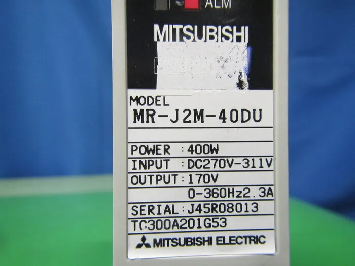 미쓰비시 전기 MR-J2M-40DU 서보 드라이버 상세 이미지 - ASKINDEX 코리아