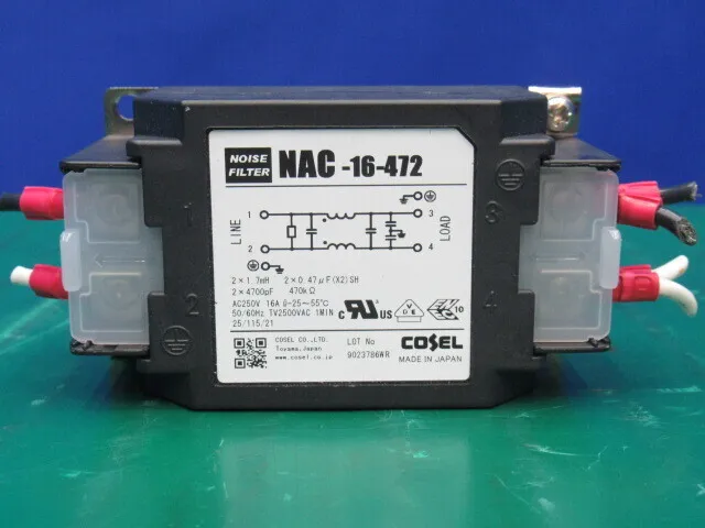 Cosel NAC-16-472 Noise Filter Detail Image - ASKINDEX Korea