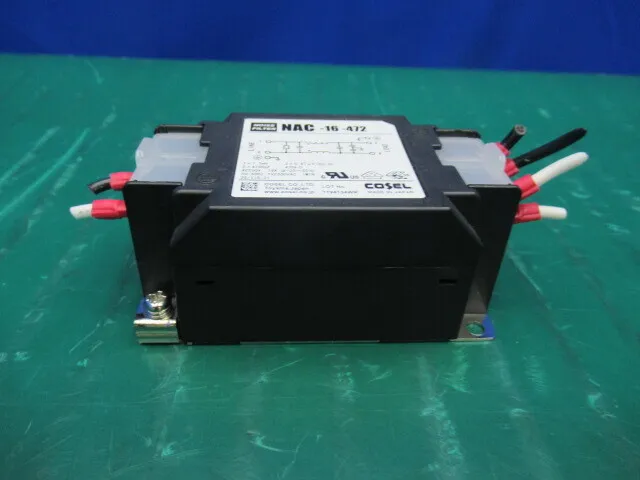 Cosel NAC-16-472 Noise Filter Detail Image - ASKINDEX Korea