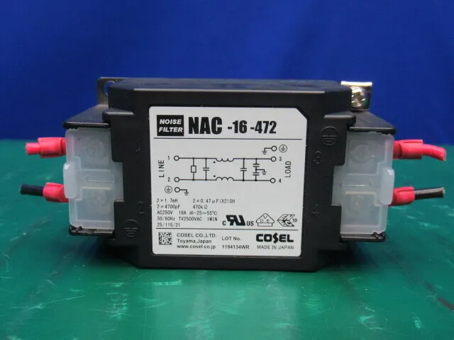 Cosel NAC-16-472 Noise Filter Detail Image - ASKINDEX Korea