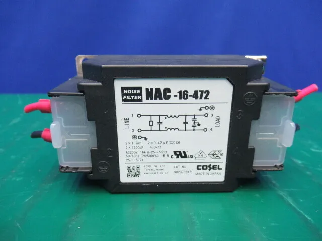 Cosel NAC-16-472 Noise Filter Detail Image - ASKINDEX Korea