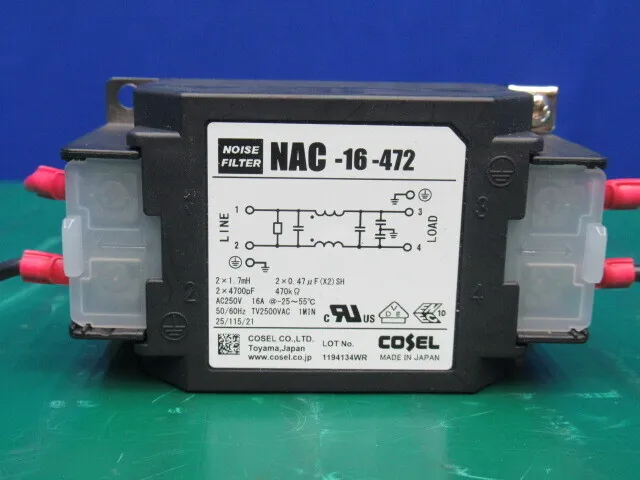 Cosel NAC-16-472 Noise Filter Detail Image - ASKINDEX Korea