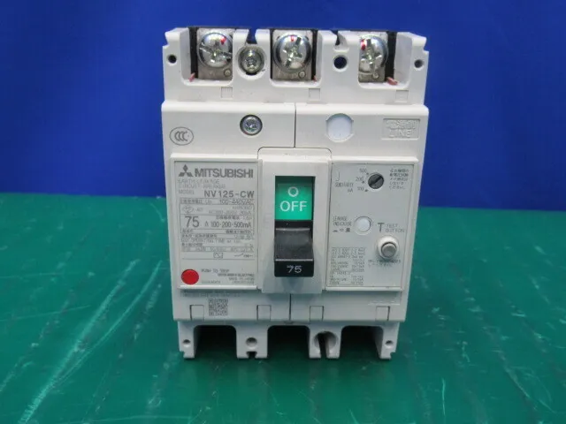 Mitsubishi Electric NV125-CW Breaker (low voltage circuit breaker) 75A Detail Image - ASKINDEX Korea