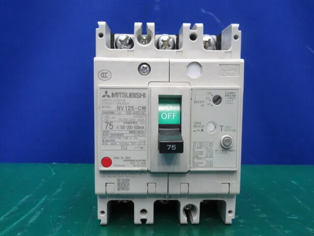 Mitsubishi Electric NV125-CW Breaker (low voltage circuit breaker) 75A Detail Image - ASKINDEX Korea
