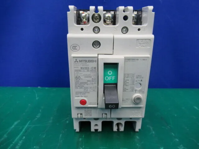 Mitsubishi Electric NV63-CW Breaker (low voltage circuit breaker) 60A Detail Image - ASKINDEX Korea