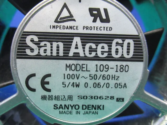 Sanyo Electric 109-180 AC Fan Detail Image - ASKINDEX Korea
