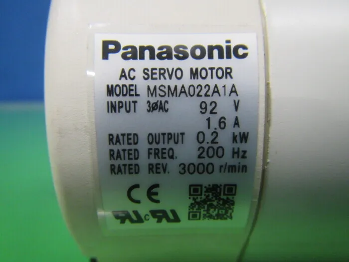 파나소닉 MSA022A1A AC 서보 모터 상세 이미지 - ASKINDEX 코리아