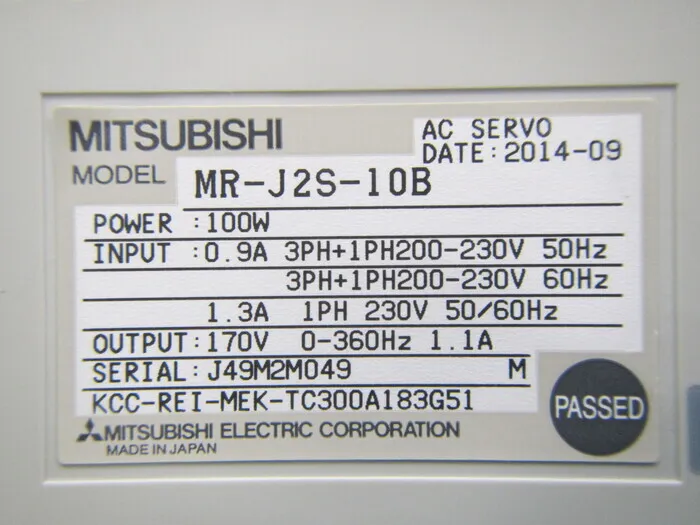 미쓰비시 전기 MR-J2S-10B 서보 드라이버 상세 이미지 - ASKINDEX 코리아