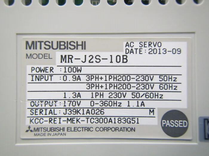 미쓰비시 전기 MR-J2S-10B 서보 드라이버 상세 이미지 - ASKINDEX 코리아