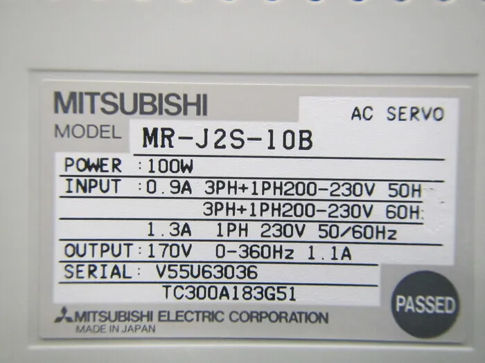 미쓰비시 전기 MR-J2S-10B 서보 드라이버 상세 이미지 - ASKINDEX 코리아