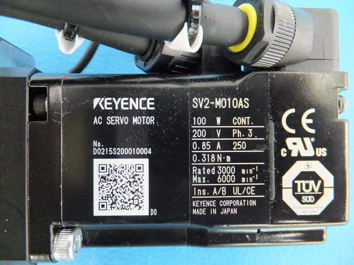 Keyence SV2-M010AS AC 서보 모터 상세 이미지 - ASKINDEX 코리아
