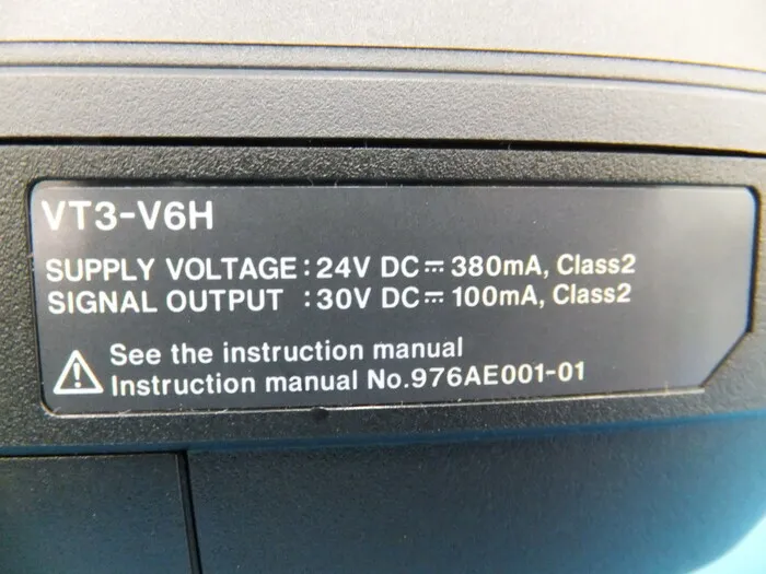 Keyence VT3-V6H 터치 패널 데이스 플레이 상세 이미지 - ASKINDEX 코리아