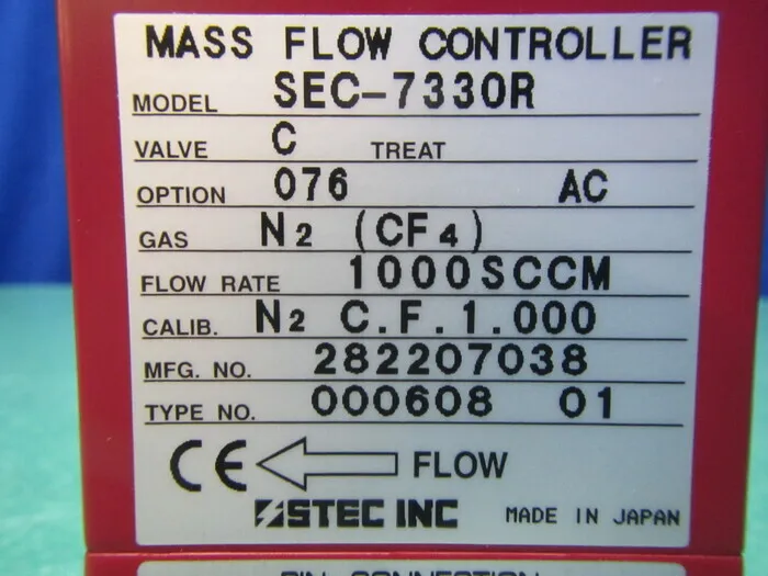 에스텍 SEC-7330R 매스 플로우 컨트롤러 상세 이미지 - ASKINDEX 코리아