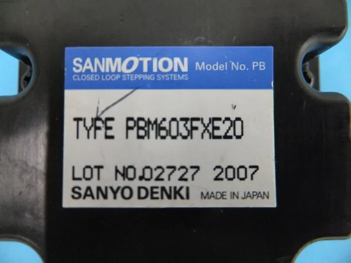 산양 전기 PBM603FXE20 AC 서보 모터 상세 이미지 - ASKINDEX 코리아