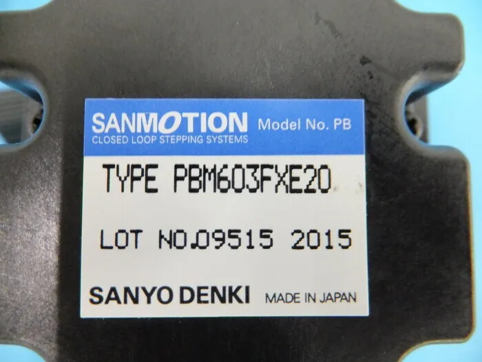 산양 전기 PBM603FXE20 AC 서보 모터 상세 이미지 - ASKINDEX 코리아
