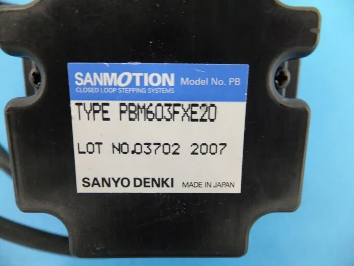 산양 전기 PBM603FXE20 AC 서보 모터 상세 이미지 - ASKINDEX 코리아