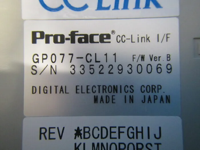 디지털 GP377-LG41-24V 터치 패널 상세 이미지 - ASKINDEX 코리아