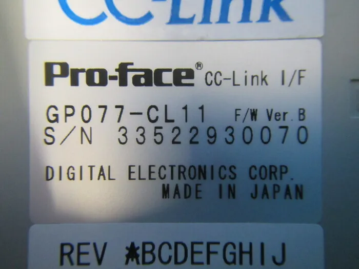 digital GP377-LG41-24V Touch Panel Detail Image - ASKINDEX Korea