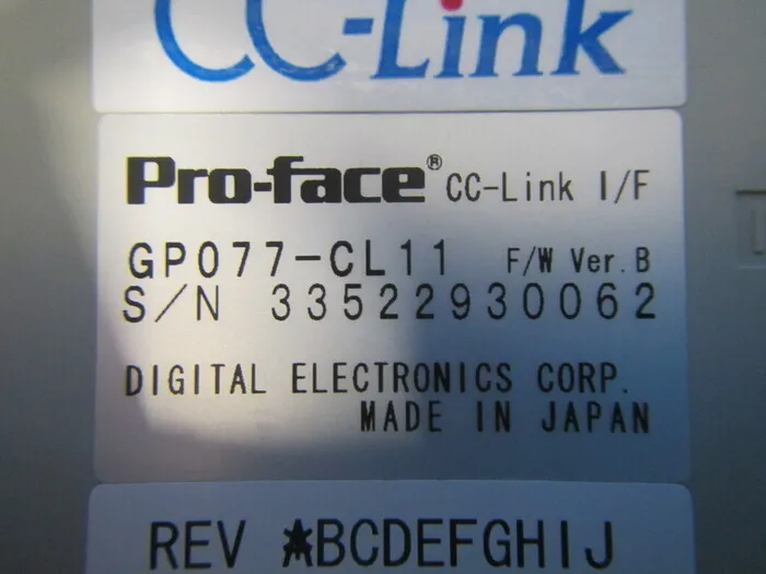 디지털 GP377-LG41-24V 터치 패널 상세 이미지 - ASKINDEX 코리아