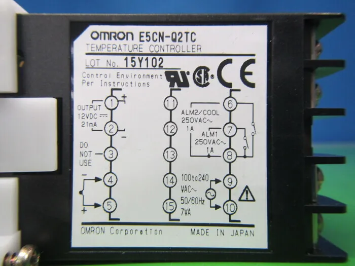 오므론 E5CN-Q2TC 온도 조절기 상세 이미지 - ASKINDEX 코리아