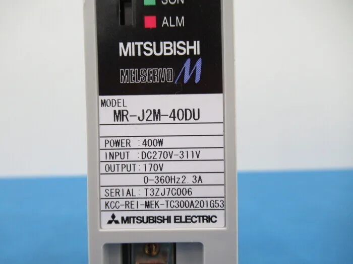 미쓰비시 전기 MR-J2M-40DU 서보 드라이버 상세 이미지 - ASKINDEX 코리아